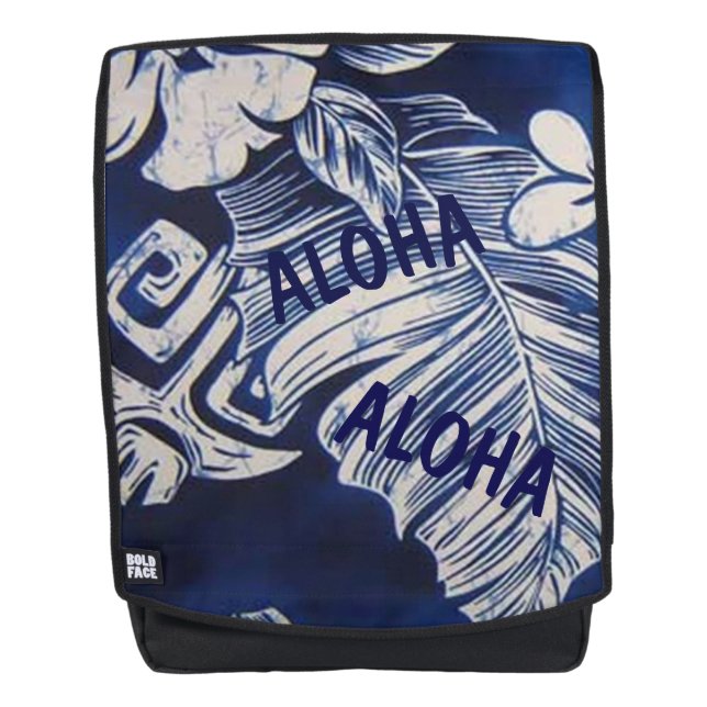 Hawaii Aloha Kollektion Rucksack (Vorderseite)