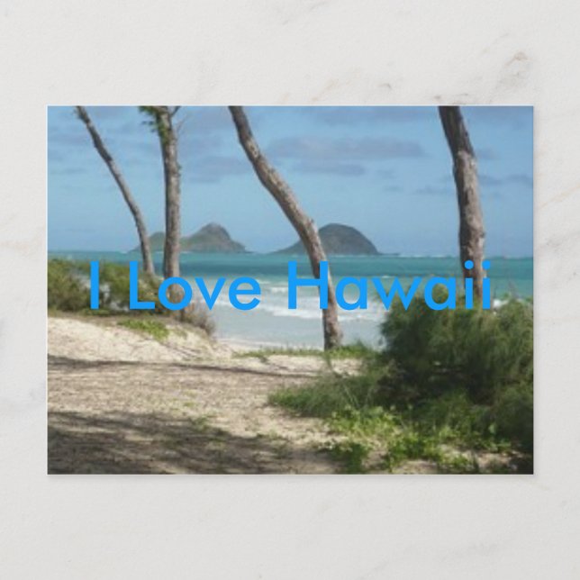 HAWAII-ALOHA-SAMMLUNG POSTKARTE (Vorderseite)