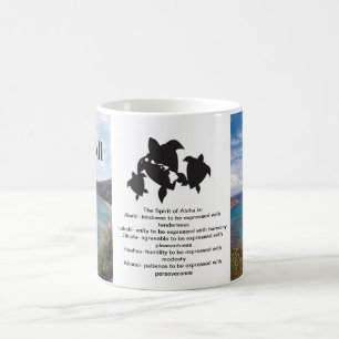 Hawaii-Aloha-Schildkröten Kaffeetasse