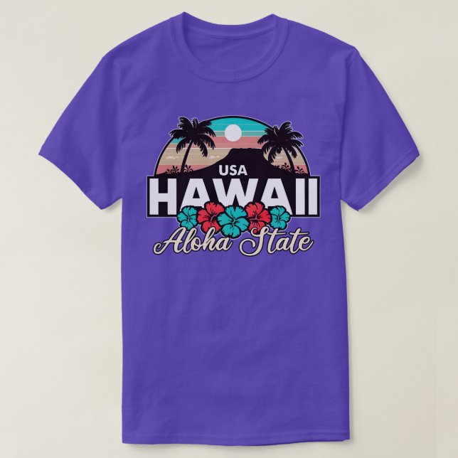 Hawaii Aloha Staat TShirt 3 (Design vorne)