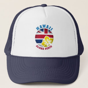 HAWAII ALOHA STAATSFLOGGEN TRUCKERKAPPE
