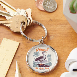 Hawaii Aloha State Vintage Goose Graphic  Schlüsselanhänger