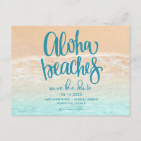 Hawaii Aloha Strände Hochzeit retten Datum