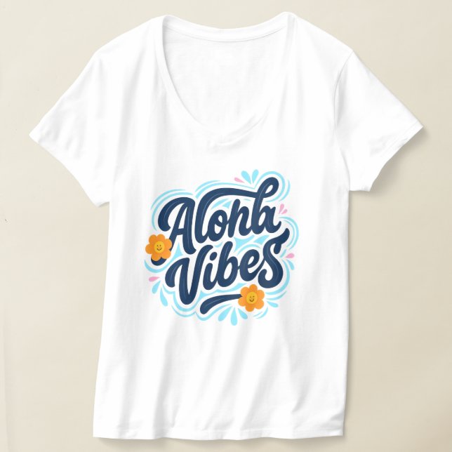 Hawaii Aloha Vibes Hawaiian Island T-Shirt (Ablage )