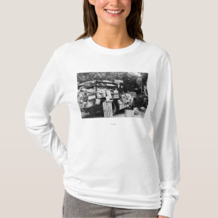 Hawaii - Ansicht eines gebürtigen Gemüselastwage T-Shirt