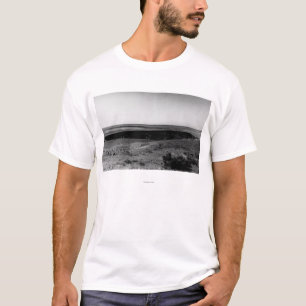 Hawaii - Ansicht von Halemauman Grube in ha T-Shirt