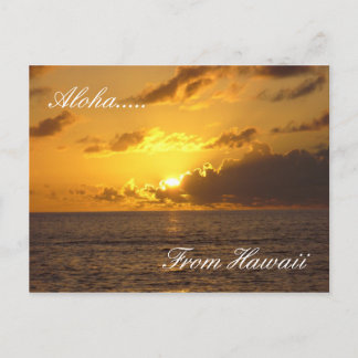 Hawaii Beach 2, Aloha...... aus Hawaii Postkarte