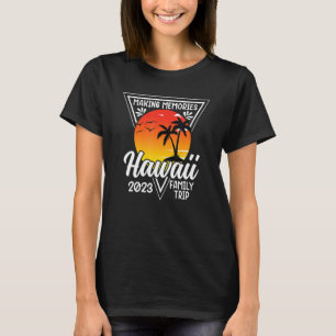 Hawaii Beach Family Vacation 2023 Family Trip Grou T-Shirt
