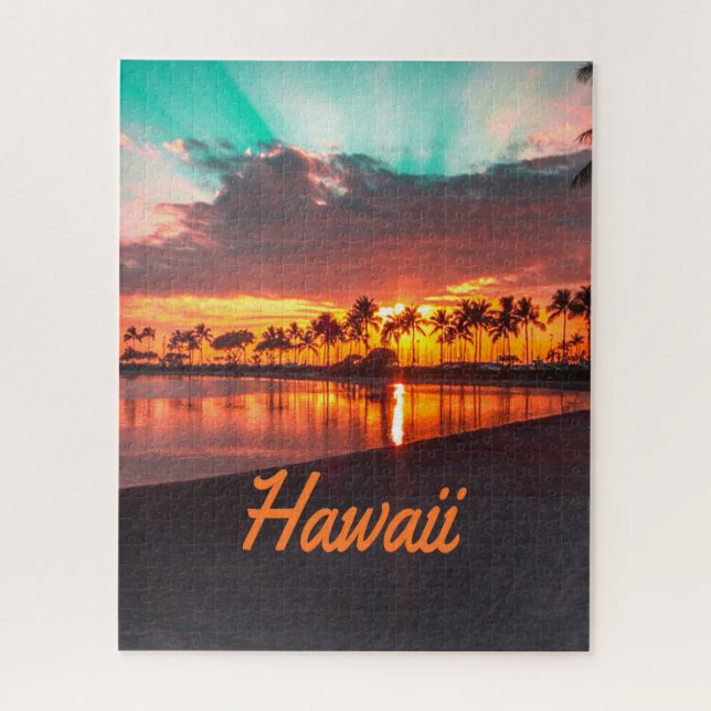 Hawaii Beach Hawaii Puzzle (Vertikal)