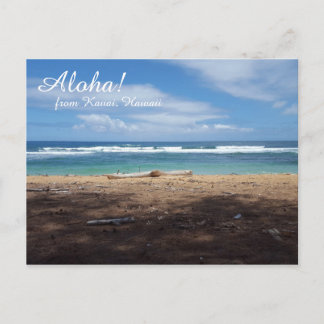 Hawaii Beach Postcard Postkarte