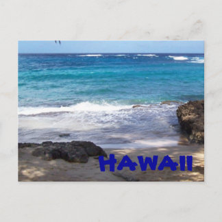 Hawaii Beach Postcard Postkarte