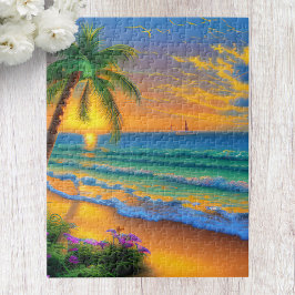 Hawaii Beach Scenery Jigsaw Puzzle