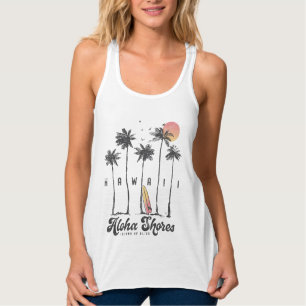 Hawaii Beach Surfer Sommerurlaub Tank Top