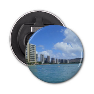 Hawaii Beauty Round Opener Flaschenöffner