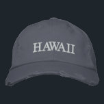 HAWAII BESTICKTE KAPPE<br><div class="desc">DENKEN SIE AN DIE INSELN!</div>