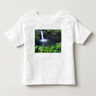 Hawaii, Big Island, Hilo, Rainbow Falls, Lush Kleinkind T-shirt