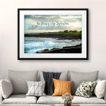 Hawaii Black Sand Beach Tour ist Ziel Poster<br><div class="desc">"Die Reise ist das Ziel." Am südlichen Ende der Großen Insel Hawaii liegt ein unberührter schwarzer Sandstrand. Ich schoss diese Szene von Wellen,  die gegen die Lavasteine in der sonnigen Nachmittagssonne abstürzen. Sie können einfach diese Wandkunst personalisieren und ich biete auch an,  jedes Produkt individuell zu gestalten.</div>