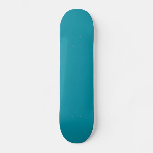 Hawaii Blue Personalisiert Aqua Aquamariner Trend  Skateboard (Vorderseite)