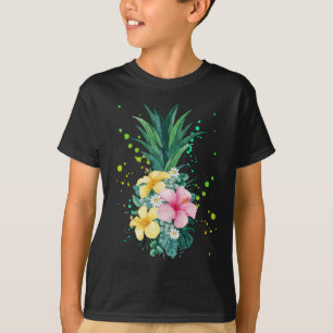 Hawaii Blume Ananas T-Shirt