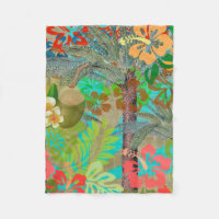 Hawaii Blume Hula Vintage Blumengrafik
