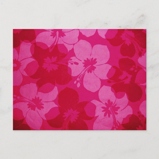 Hawaii-Blume Postkarte (Vorderseite)