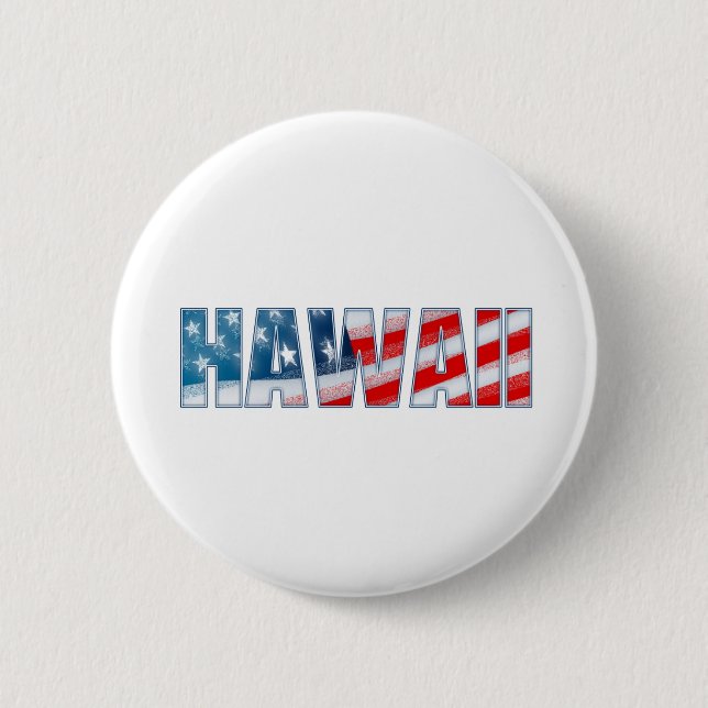 Hawaii Button (Vorderseite)