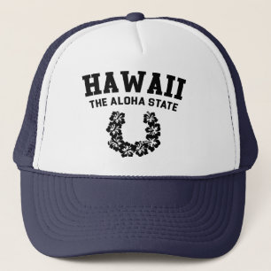Hawaii der Aloha Staat Truckerkappe