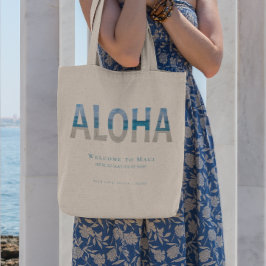 Hawaii Destination Wedding Welcome Bag for Hotel Tragetasche