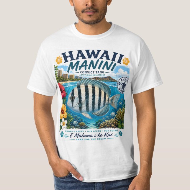 Hawaii Doktorfische T-Shirt (Vorderseite)