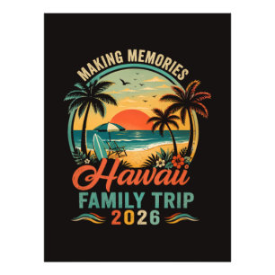 Hawaii-Familienreise Tropischer Sonnenuntergang 20 Fotodruck
