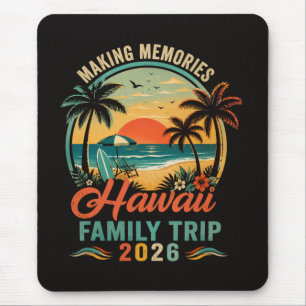 Hawaii-Familienreise Tropischer Sonnenuntergang 20 Mousepad