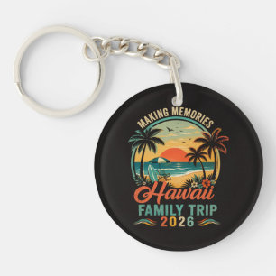 Hawaii-Familienreise Tropischer Sonnenuntergang 20 Schlüsselanhänger