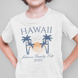 Hawaii Familienurlaub T - Shirt