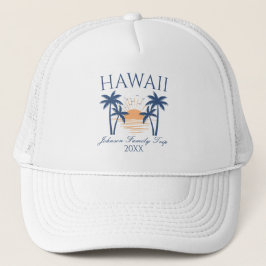 Hawaii Familienurlaub Truckerkappe