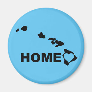 Hawaii Ferienhaus weg vom Staat Lustiger Kühlschra Magnet