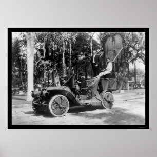 Hawaii-Festival-Auto-Floss durch Yale 1912 Poster