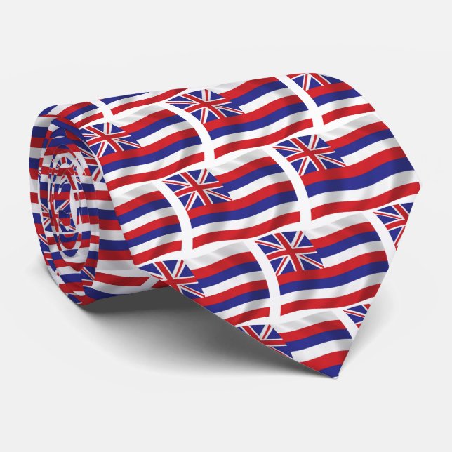 Hawaii Flag Krawatte (Gerollt)