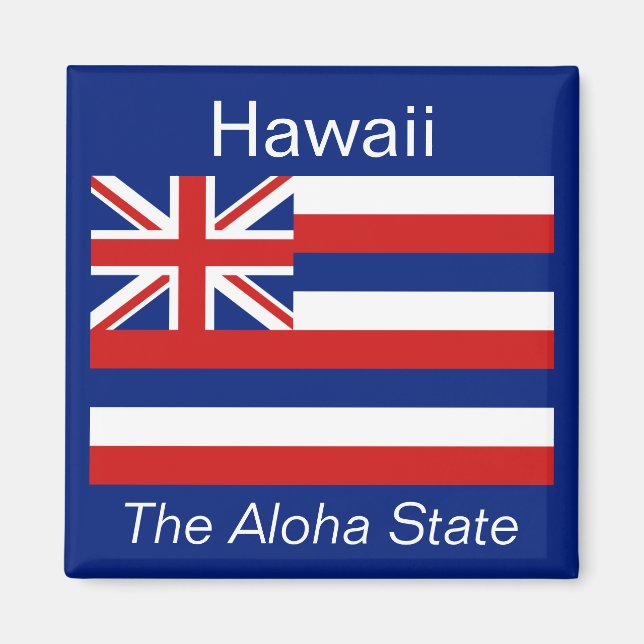 Hawaii Flag Magnet (Vorne)
