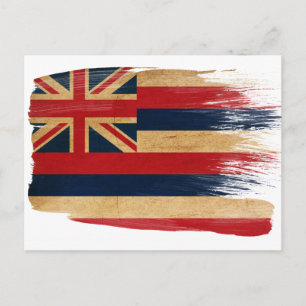 Hawaii Flag Postkarten