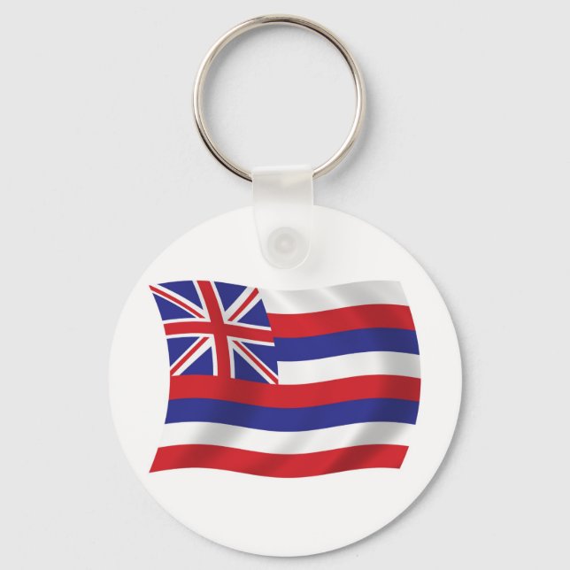 Hawaii Flag Schlüsselanhänger (Vorderseite)