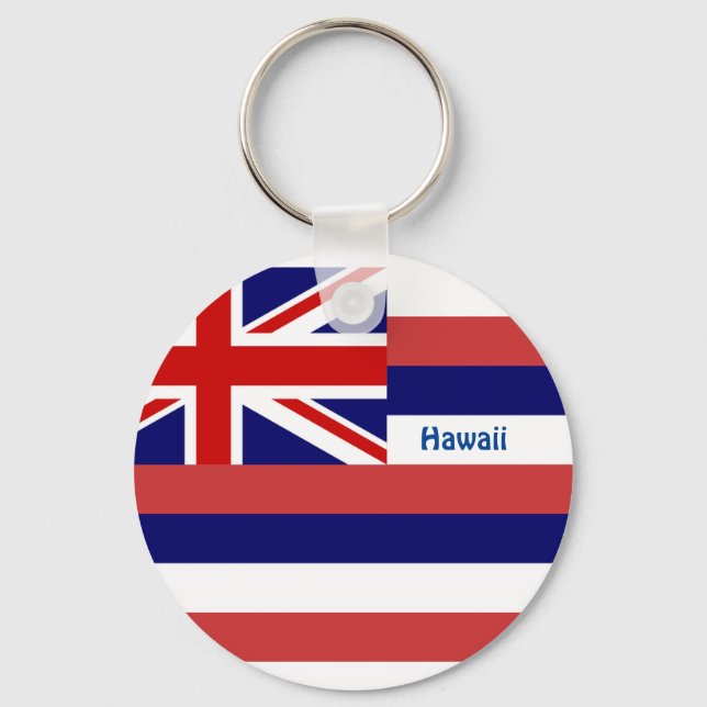 Hawaii Flag Schlüsselanhänger (Vorderseite)
