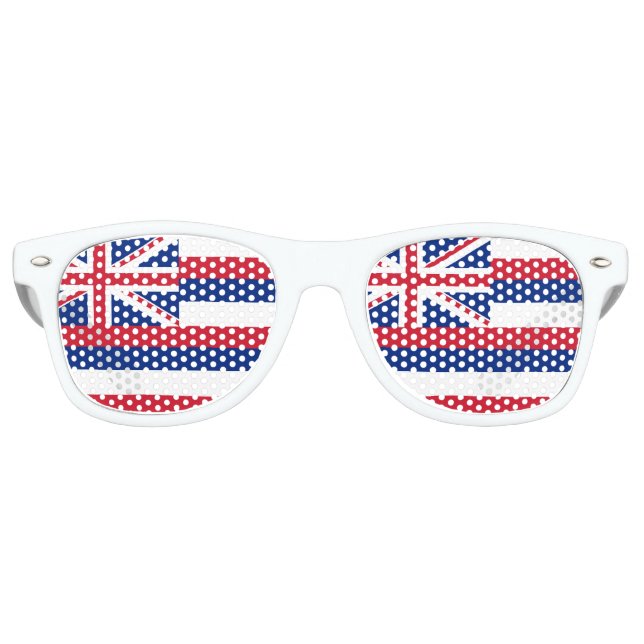 Hawaii Flag Sonnenbrille (Vorderseite)