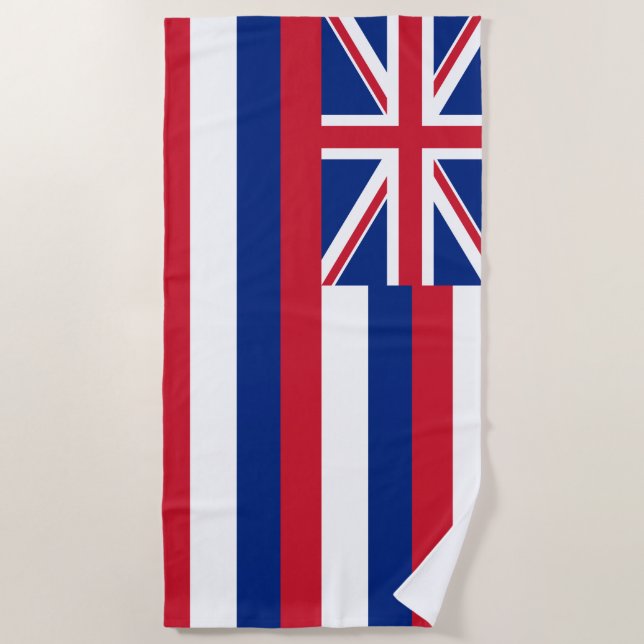 Hawaii Flag Strandtuch (Vorderseite)