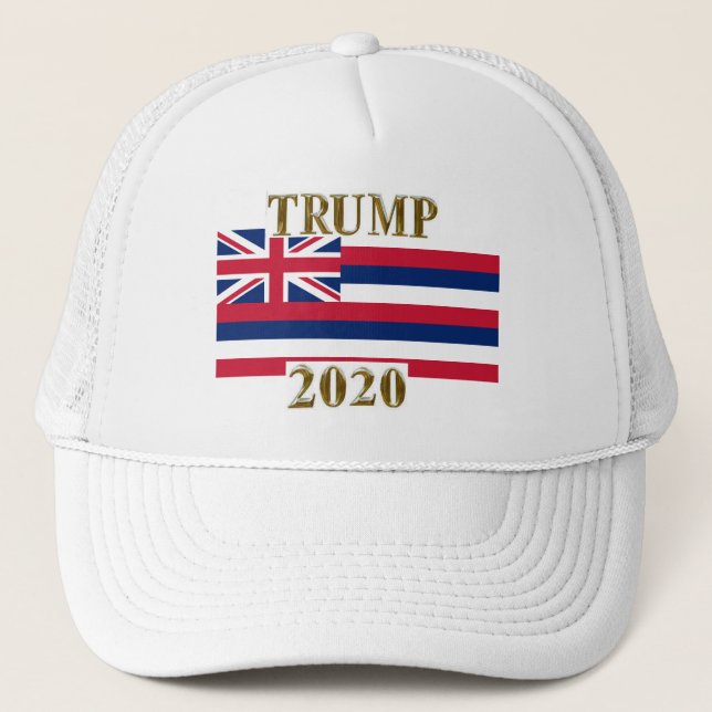 HAWAII FLAG TRUCKERKAPPE (Vorderseite)