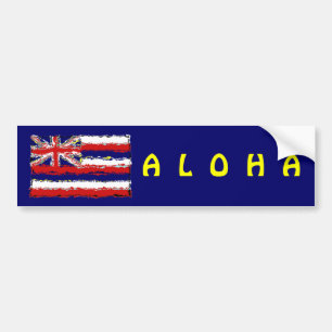 HAWAII-FLAGGE AUTOAUFKLEBER