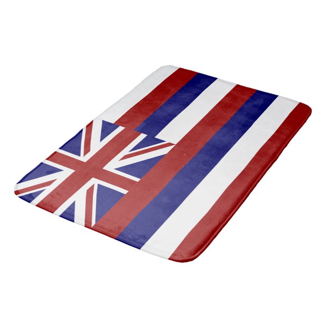 Hawaii-Flagge Badematte (Schrägansicht)