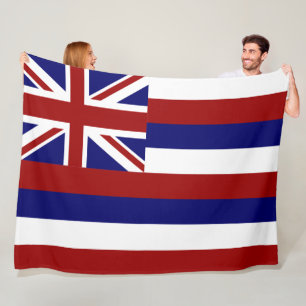 Hawaii-Flagge Fleecedecke