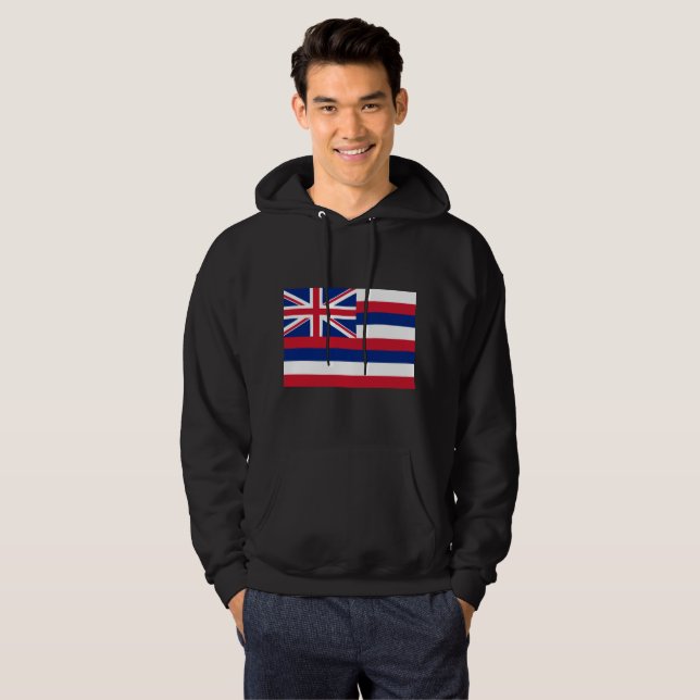 Hawaii-Flagge Hoodie (Vorne ganz)