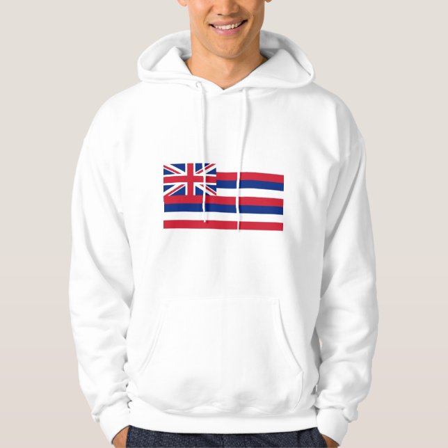Hawaii-FLAGGE International Hoodie (Vorderseite)