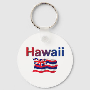 Hawaii-Flagge Schlüsselanhänger